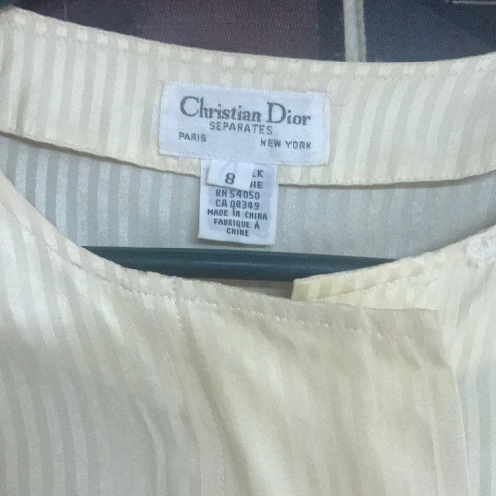 Christian Dior Silk Blouse - Picture 3 of 6